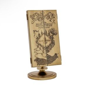 Harry Potter Marauders Map Vanity Mirror, Gold Pottery Barn Teen